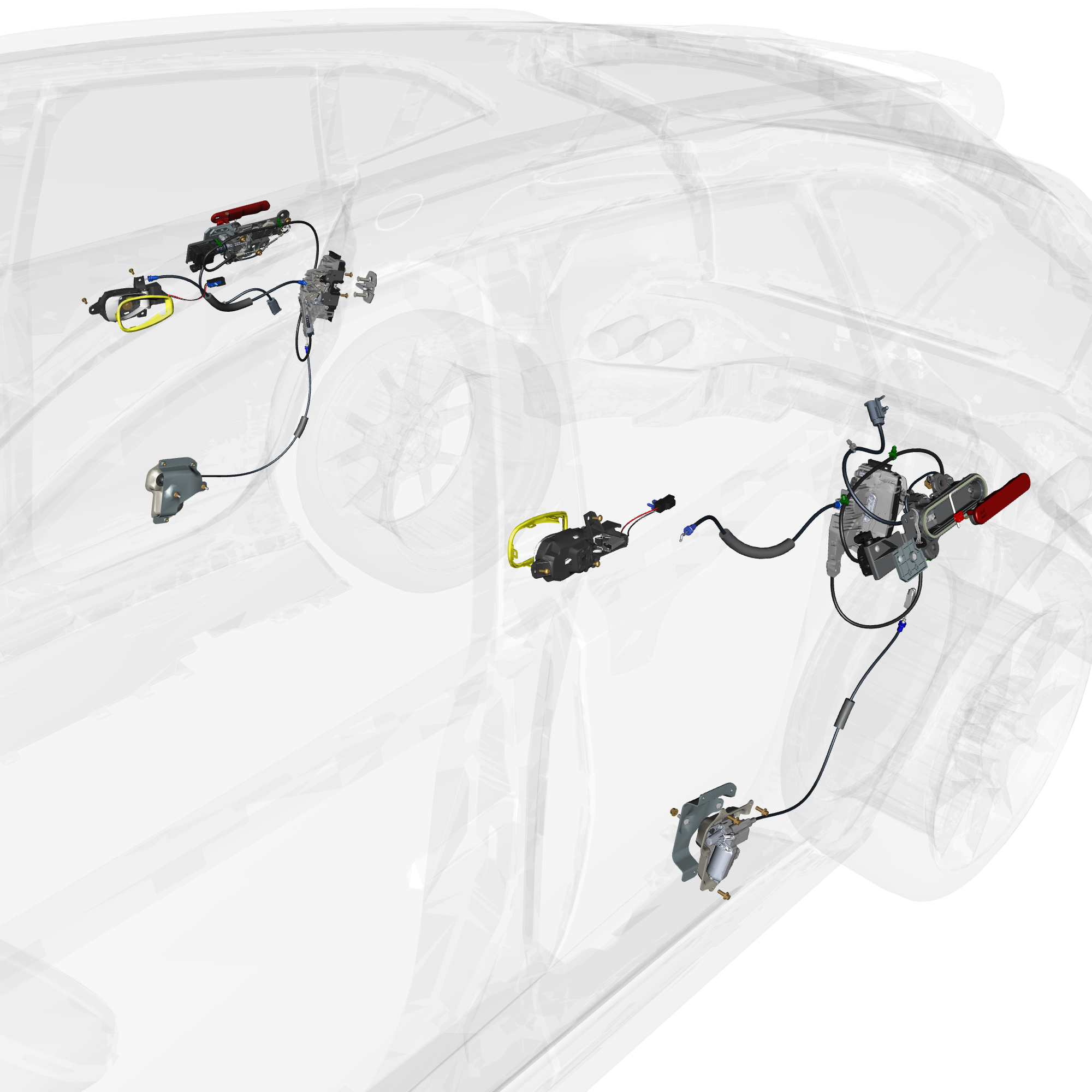 car: DBX,item_no: nan,quantity: 2,reference: DBX_PartsCatalogue-310905-20 Rear Door Latch