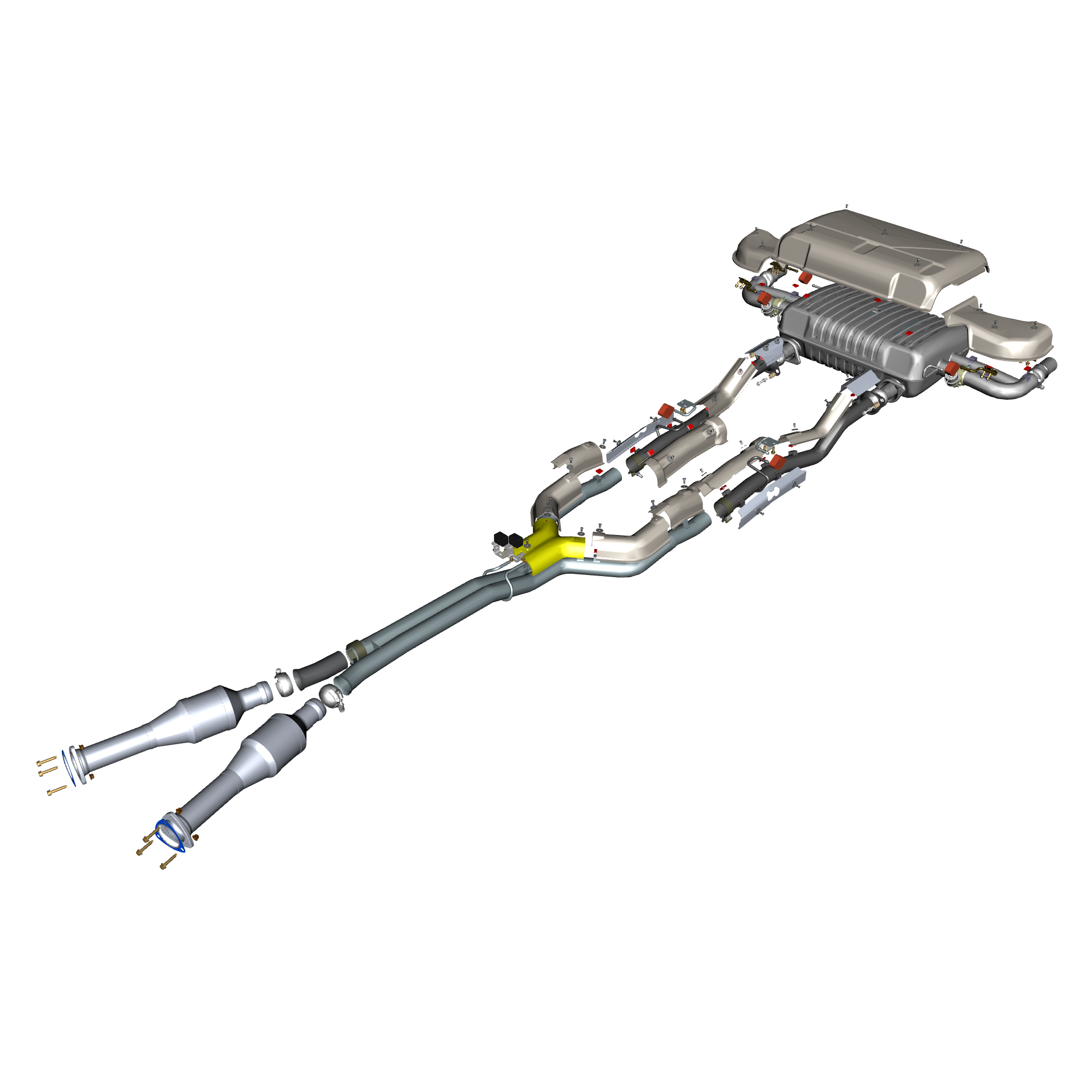car: TARAF,item_no: nan,quantity: 1,reference: TARAF_PartsCatalogue-090500-01 Exhaust Pipes & Shields