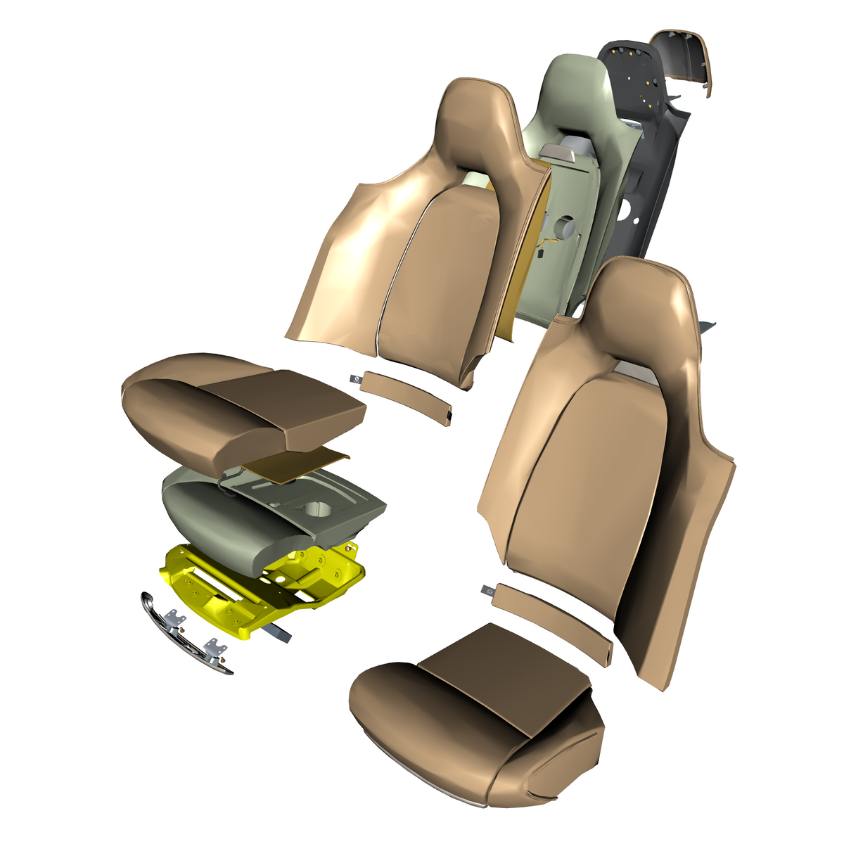 car: TARAF,item_no: nan,quantity: 1.0,reference: TARAF_PartsCatalogue-011010-01 Second Row Seats