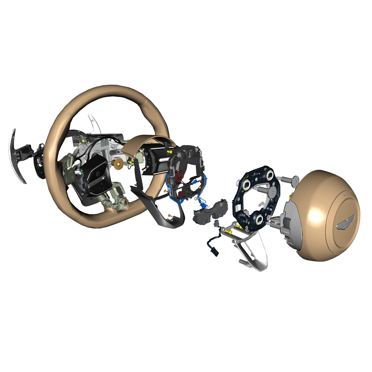 car: DBX,item_no: nan,quantity: 16,reference: DBX_PartsCatalogue-230500 Steering Wheel