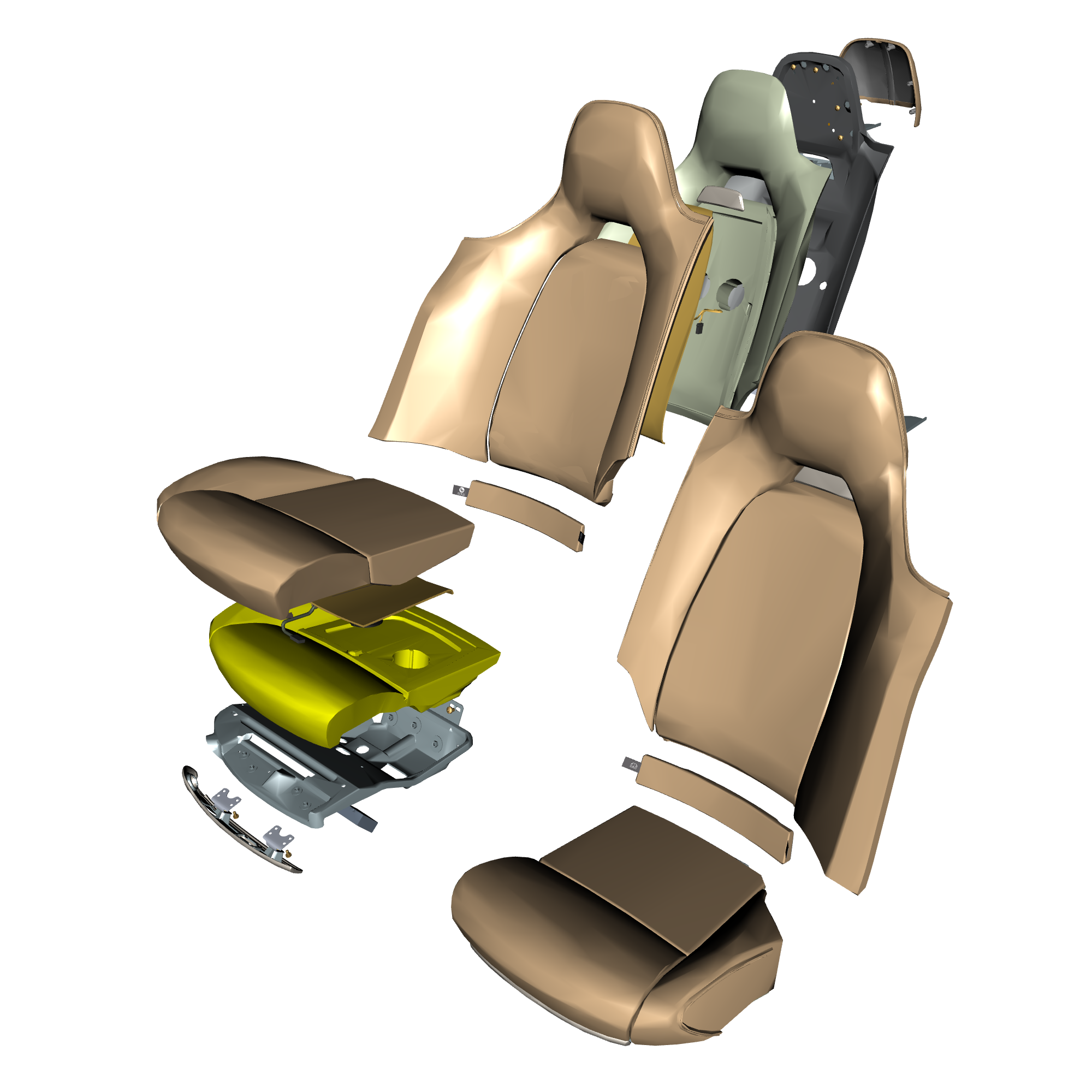 car:taraf,item_no:,quantity:1.0,reference:taraf_partscatalogue-011010-01 second row seats