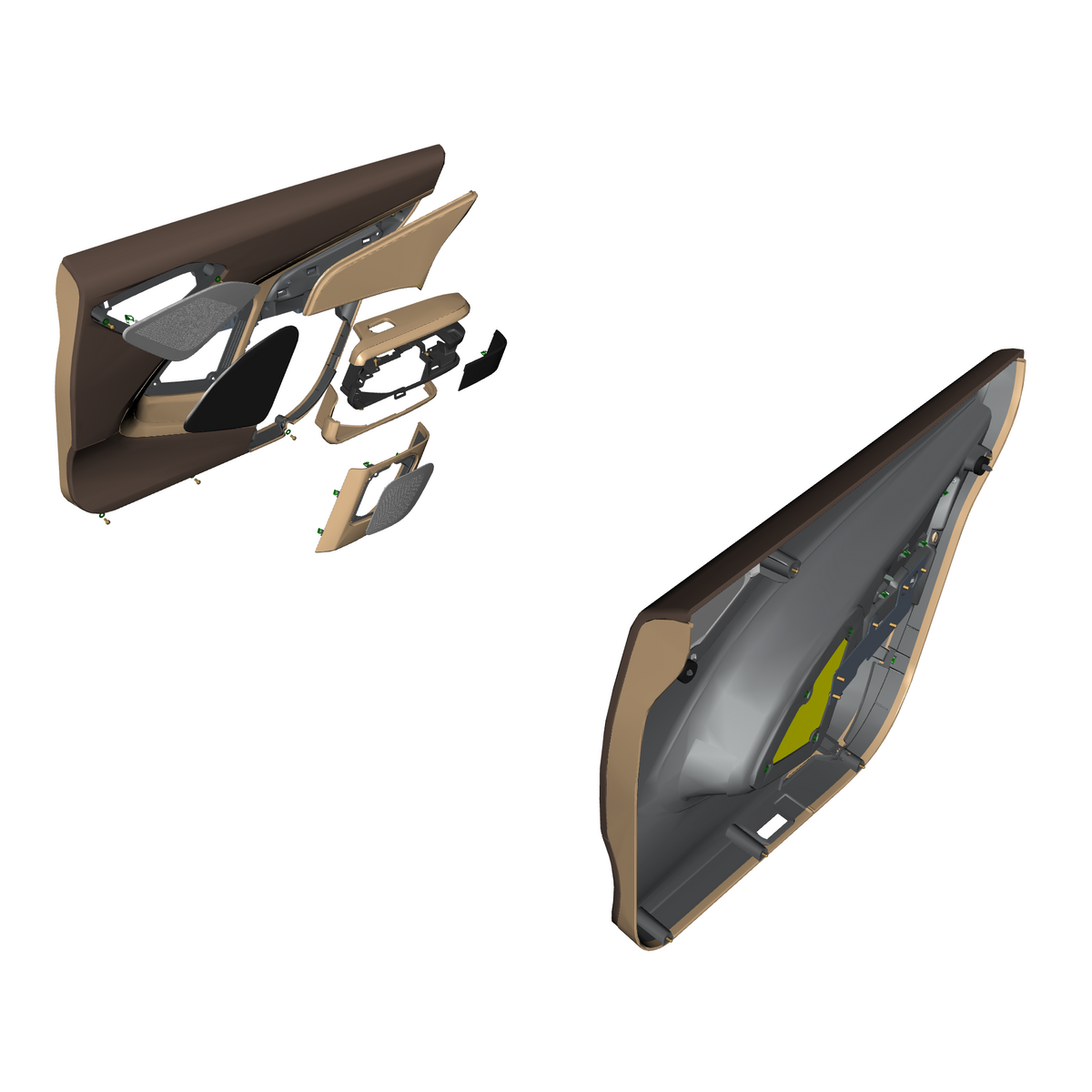 car: TARAF,item_no: nan,quantity: 1,reference: TARAF_PartsCatalogue-010508-01 Rear Door Trim