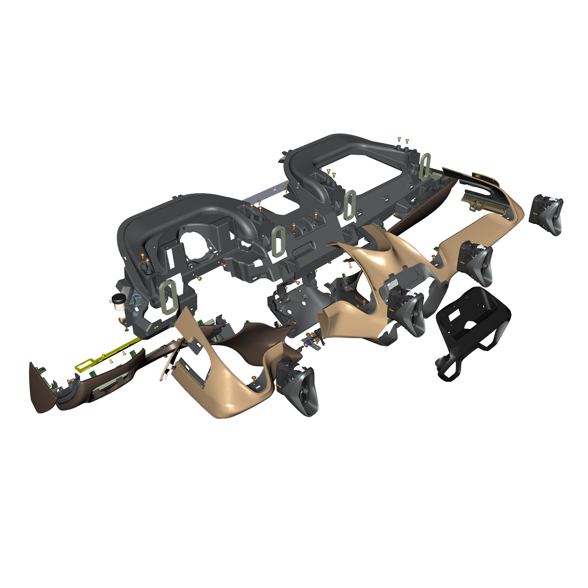 car: DBR22,item_no: nan,quantity: 1,reference: DBR22_PartsCatalogue-011202-10 Lower Instrument Panel