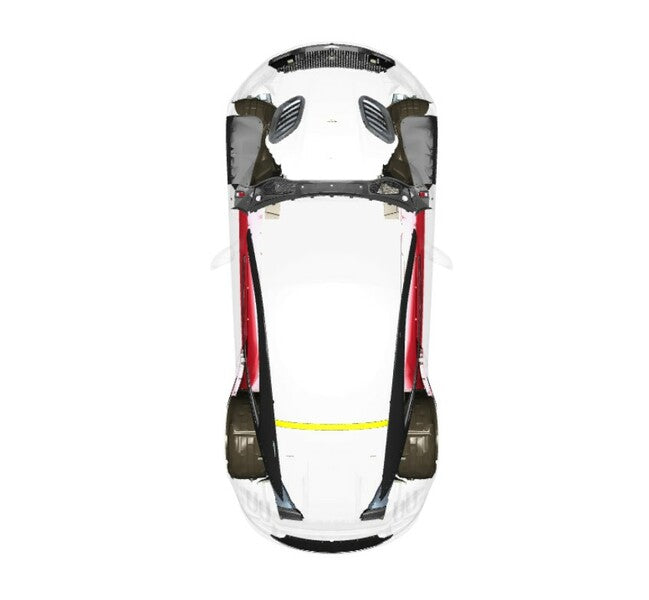 Image of REAR ROOF CHMSL COVER - BLACK