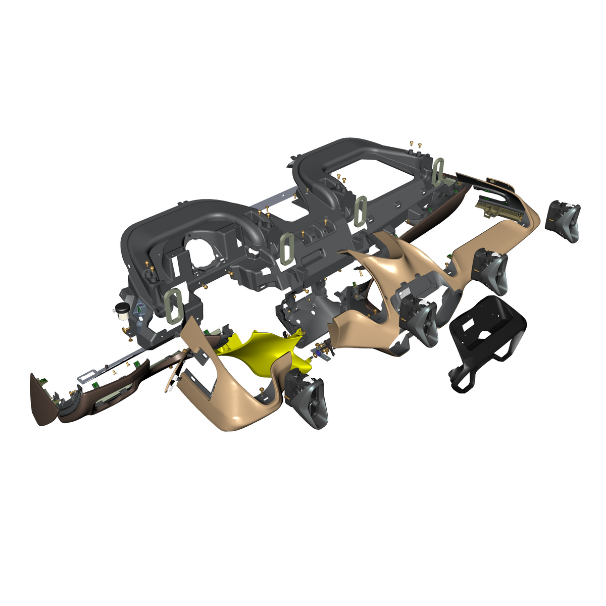 car: DBR22,item_no: nan,quantity: 1,reference: DBR22_PartsCatalogue-011202-10 Lower Instrument Panel