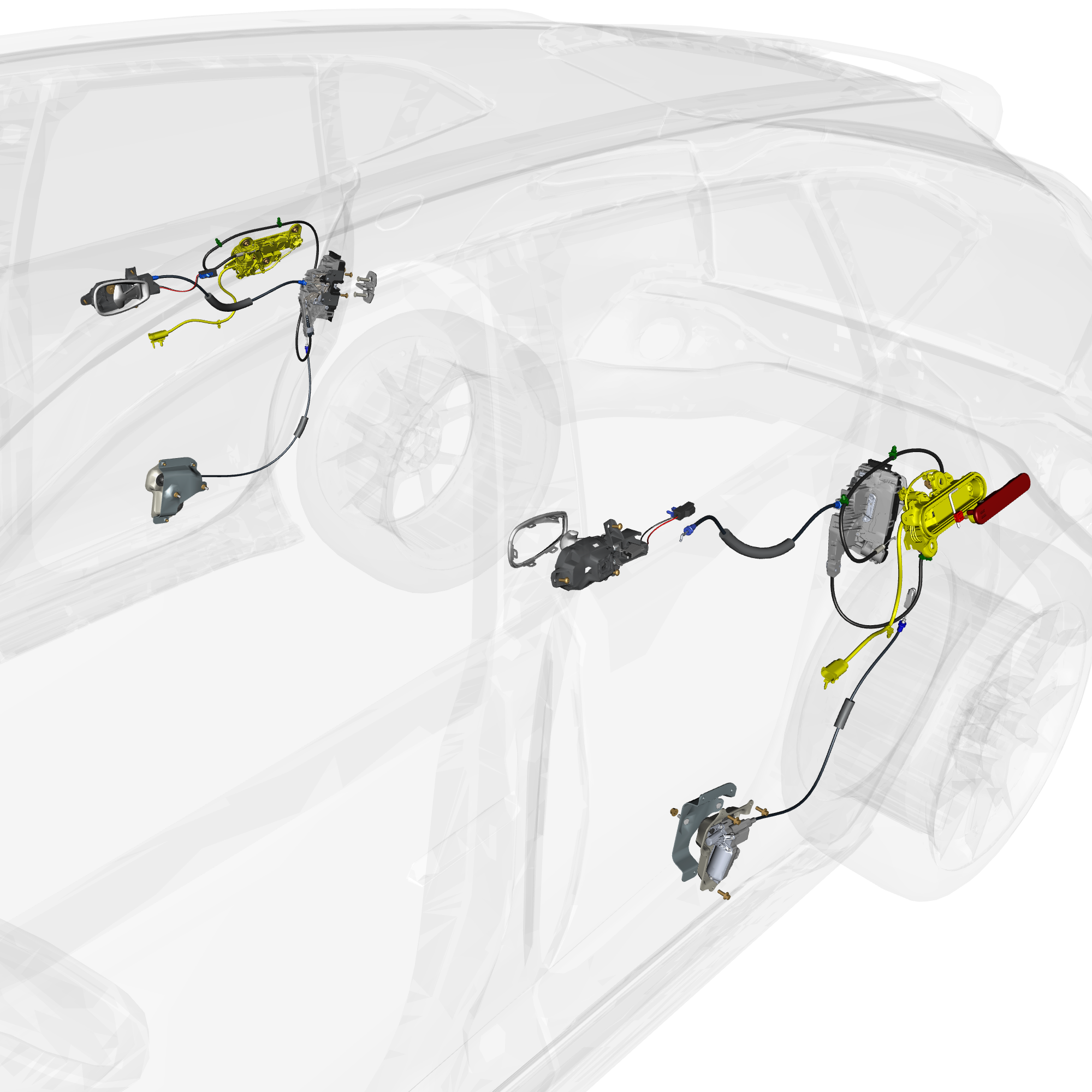 car: DBX,item_no: nan,quantity: 2,reference: DBX_PartsCatalogue-310905-20 Rear Door Latch