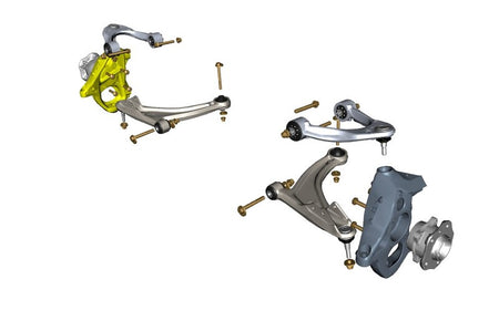 Image of FRONT SUSPENSION WHEEL KNUCKLE - RIGHT HAND