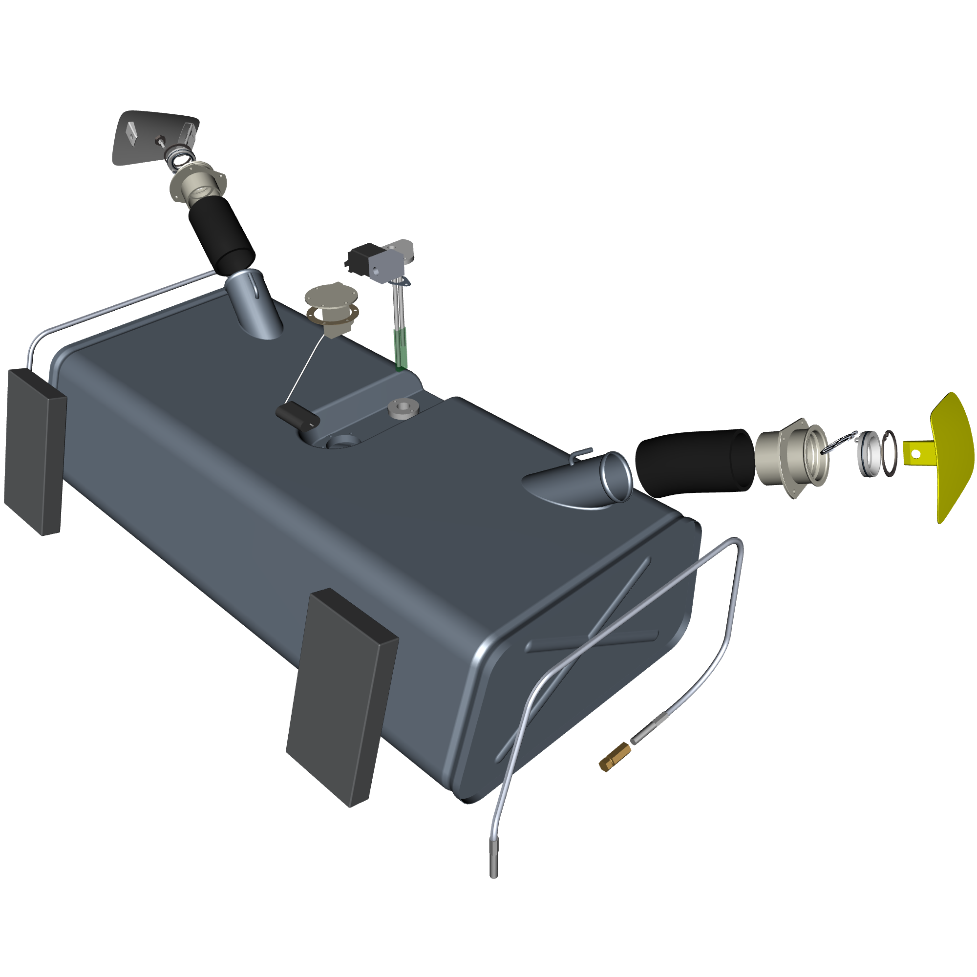 car: DB5 GF,item_no: nan,quantity: 1,reference: DB5GF_PartsCatalogue-570100-10 Fuel Tank