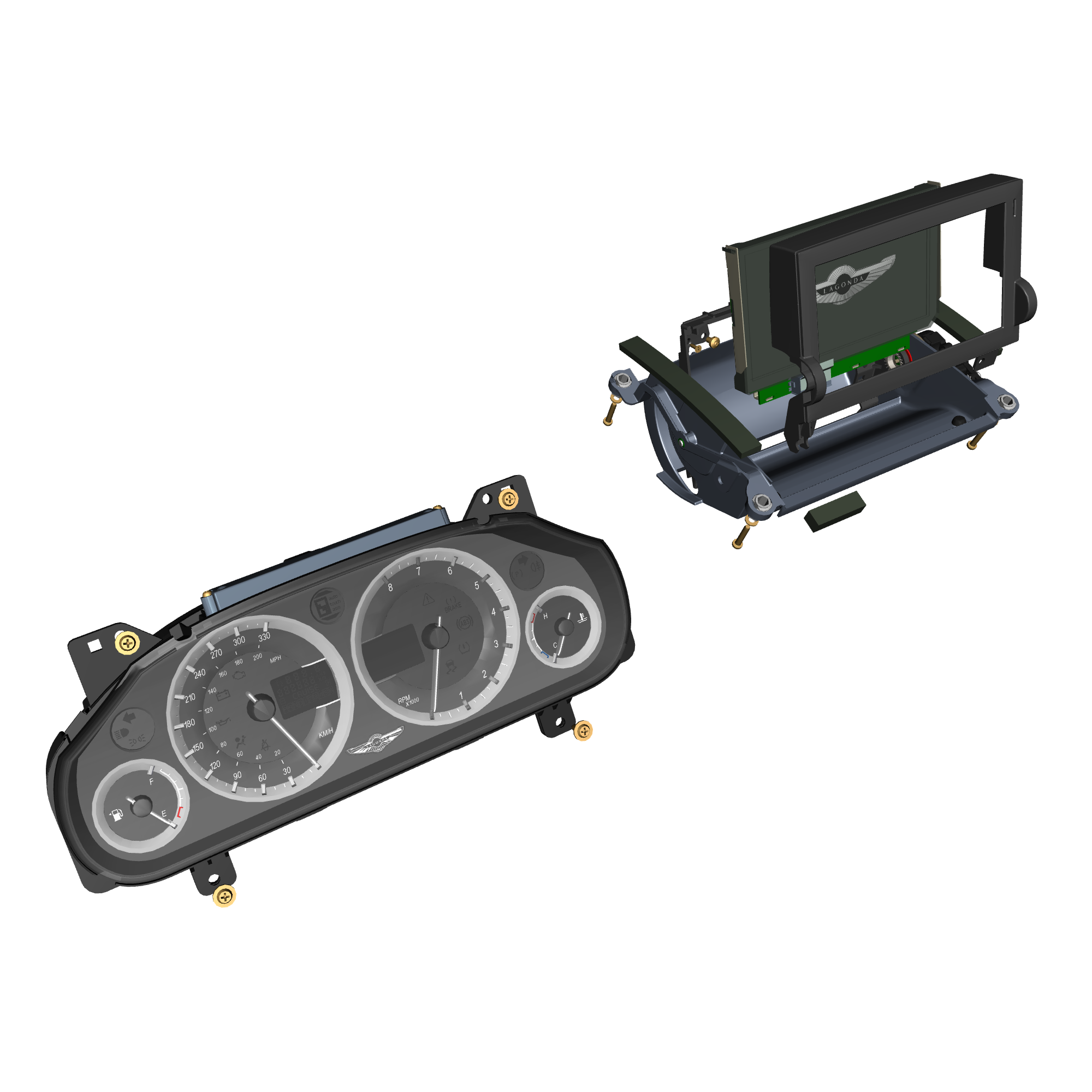car:taraf,item_no:,quantity:1,reference:taraf_partscatalogue-130100-01 driver information display