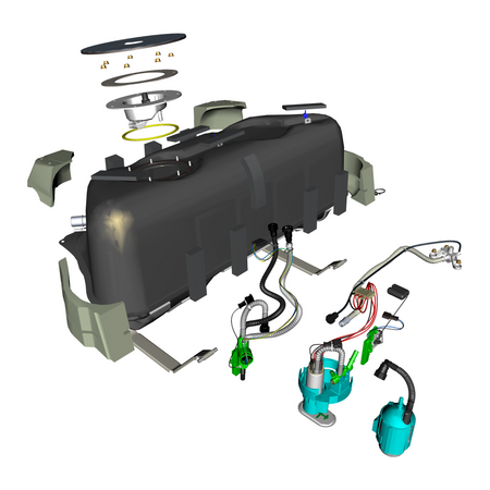 car:vanquish,item_no:,quantity:1,reference:vanquish_25_partscatalogue-100101 fuel tank assembly