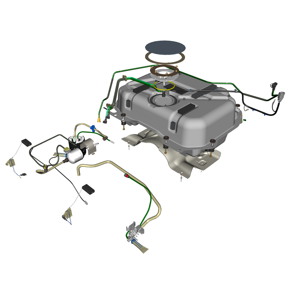 car: TARAF,item_no: nan,quantity: 1,reference: TARAF_PartsCatalogue-100101-S1 Fuel Tank Assembly