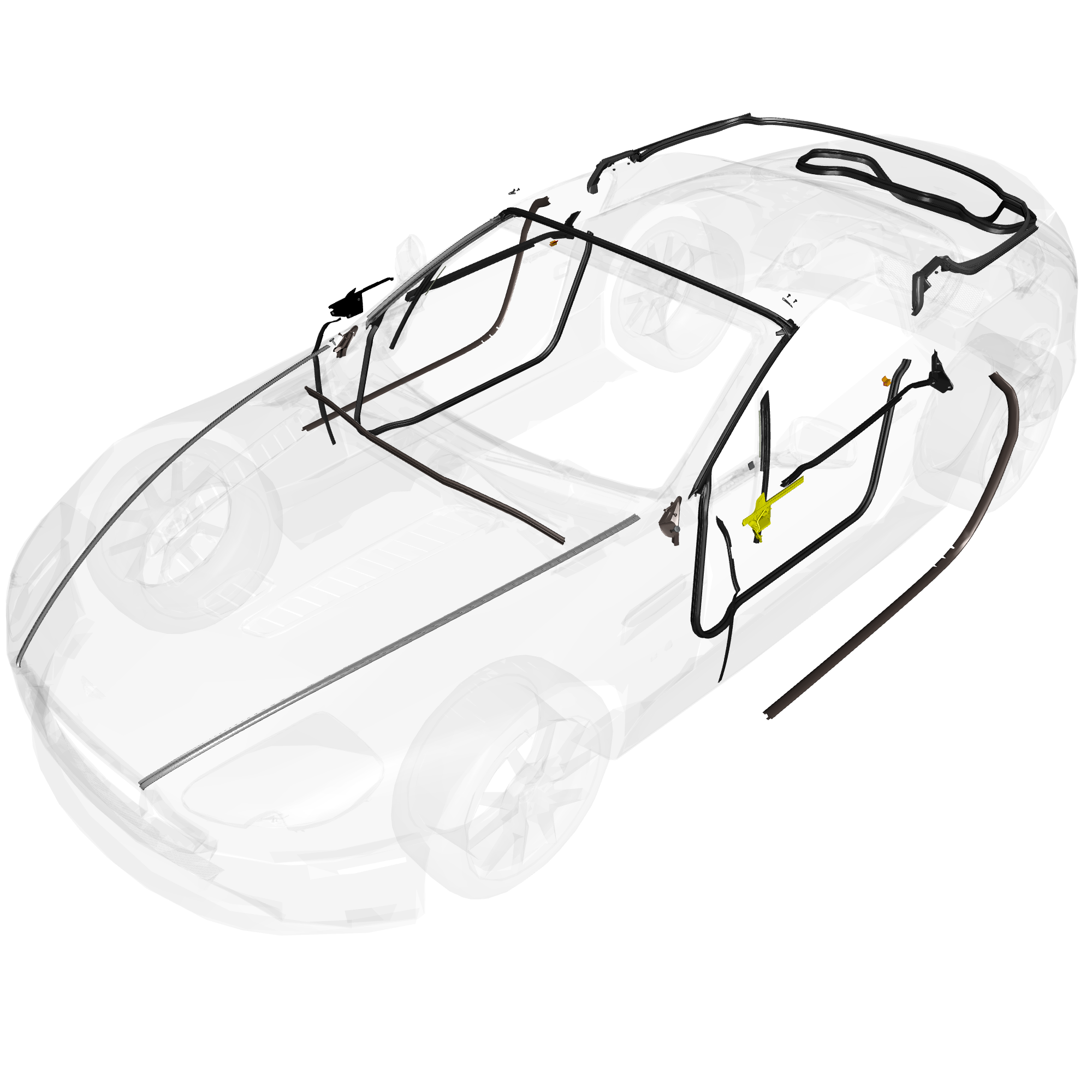 car:VANTAGE V12S,item_no:,quantity:1,reference:VANTAGE_V12S_PartsCatalogue-010702-B2 Dynamic Weatherstrips