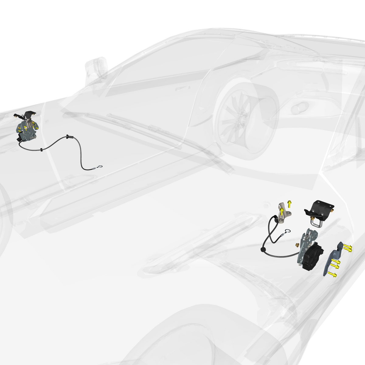 car:DB11,item_no:,quantity:14,reference:DB11_PartsCatalogue-011401-10 Bonnet Latch System