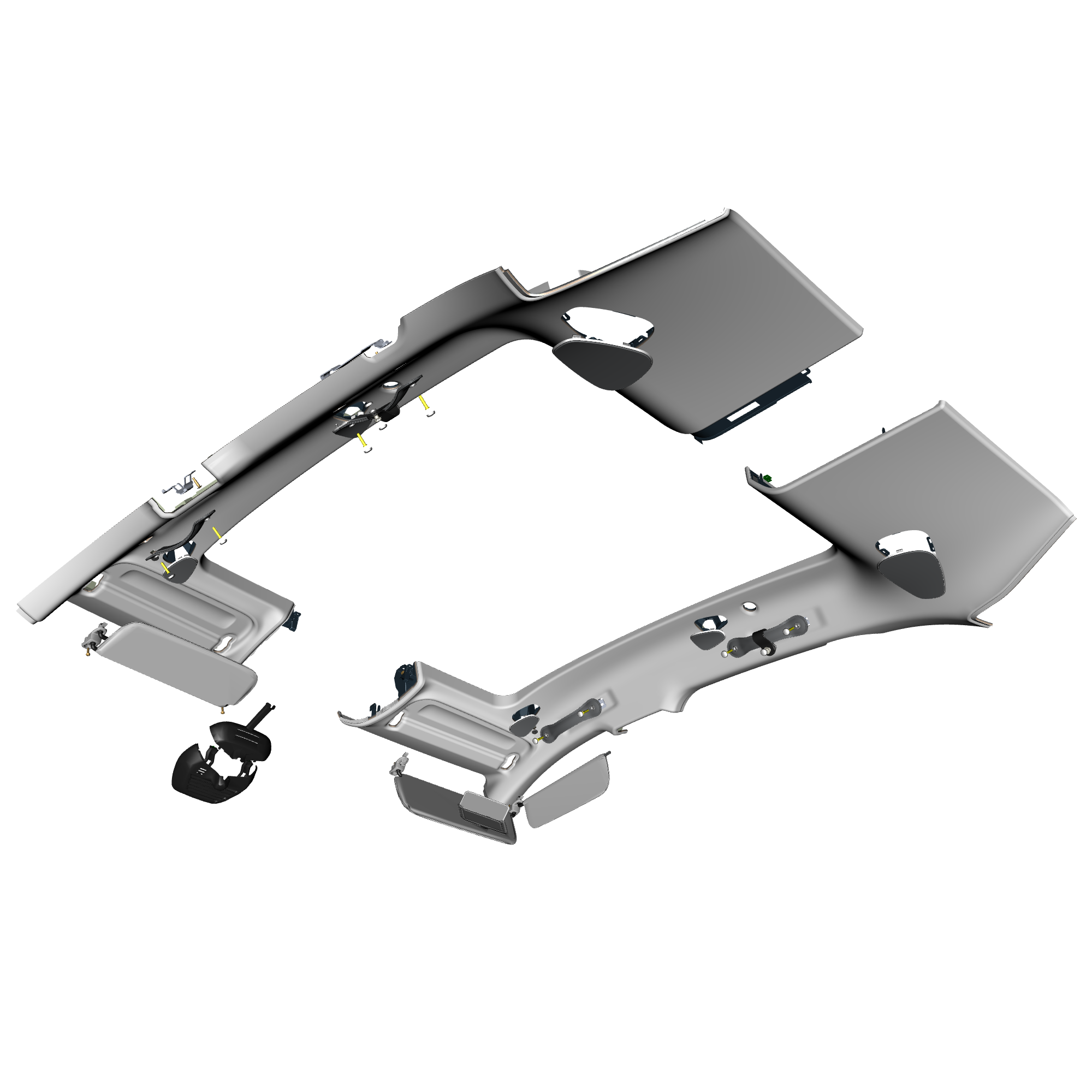 car:DBX,item_no:,quantity:8.0,reference:DBX_PartsCatalogue-300403 Headliner Assembly