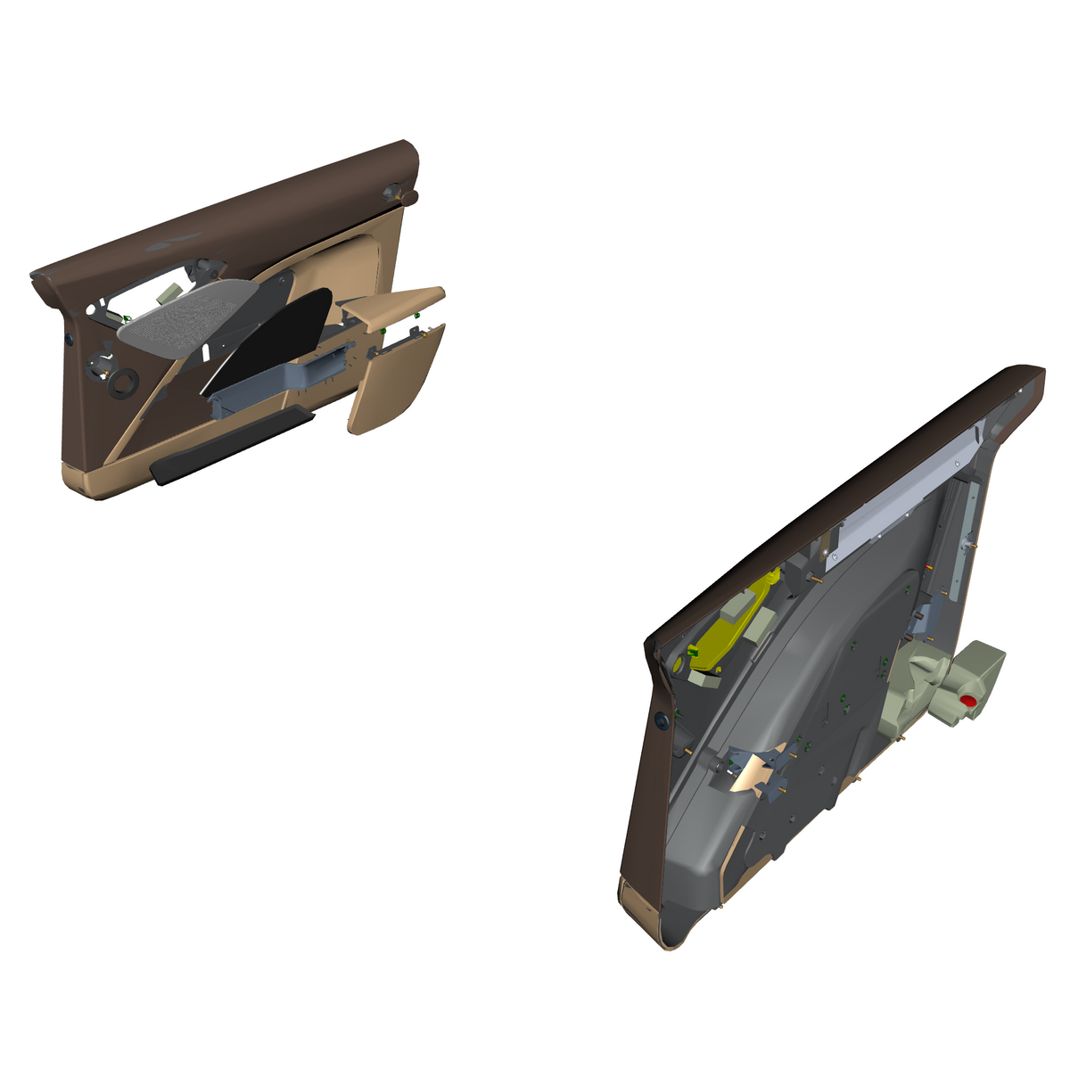 car: TARAF,item_no: nan,quantity: 1,reference: TARAF_PartsCatalogue-010507-01 Front Door Trim