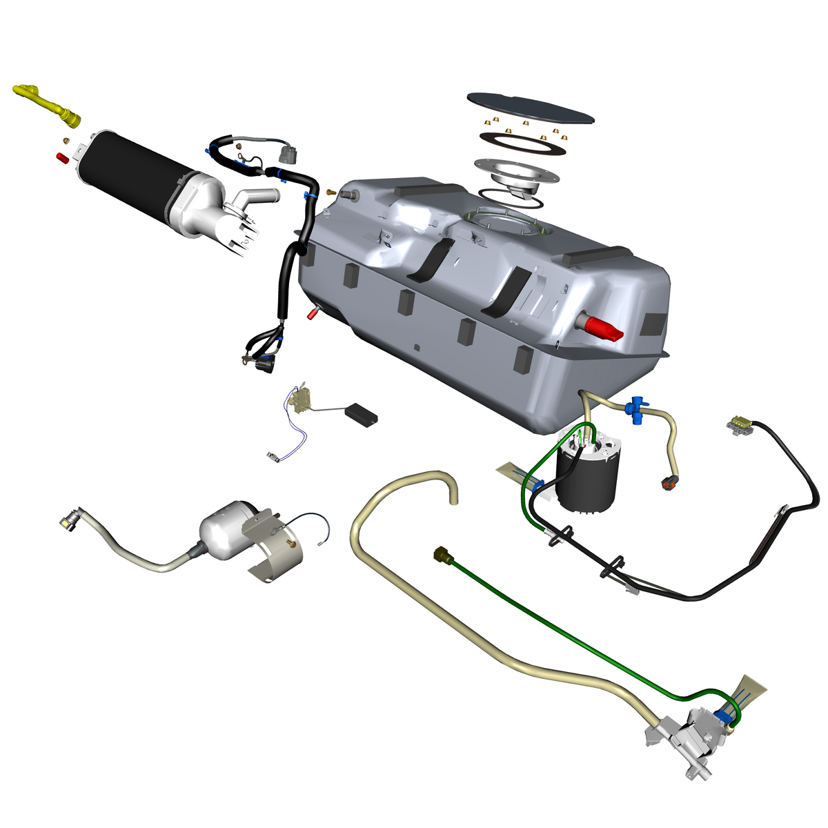 car: VANTAGE V12S,item_no: nan,quantity: 1.0,reference: VANTAGE_V12S_PartsCatalogue-100101-01 Fuel Tank Assembly