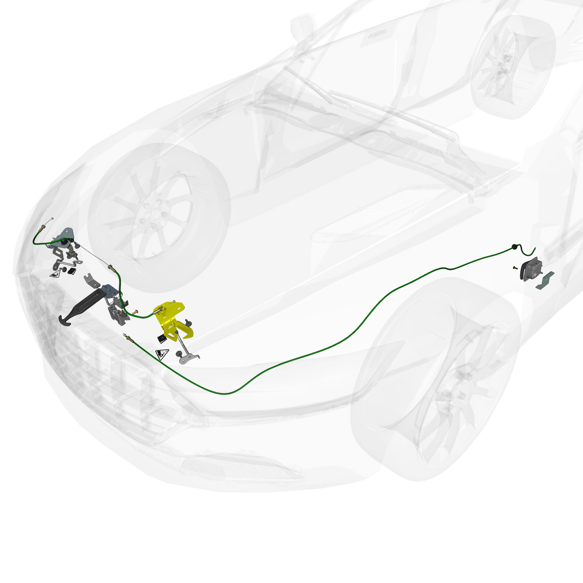 car: TARAF,item_no: nan,quantity: 1,reference: TARAF_PartsCatalogue-011405-01 Bonnet Latch System