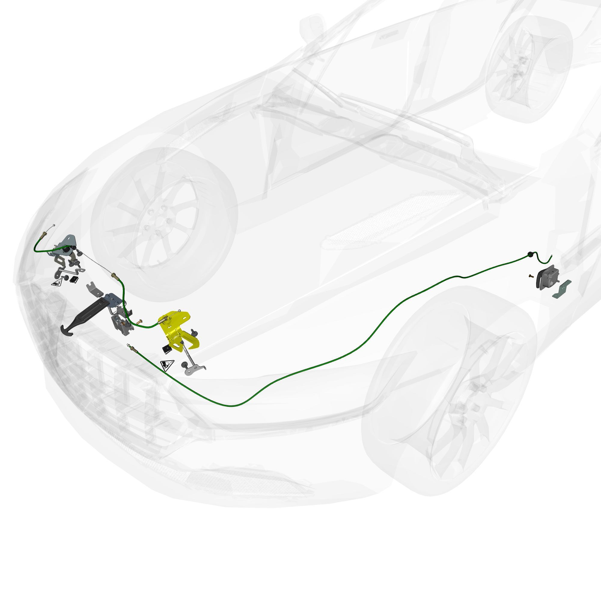 car: TARAF,item_no: nan,quantity: 1,reference: TARAF_PartsCatalogue-011405-01 Bonnet Latch System
