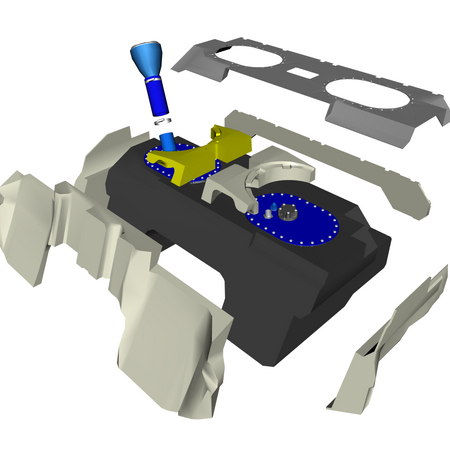 car: VULCAN,item_no: nan,quantity: 1,reference: VULCAN_PartsCatalogue-100101-01 Fuel Tank Assembly