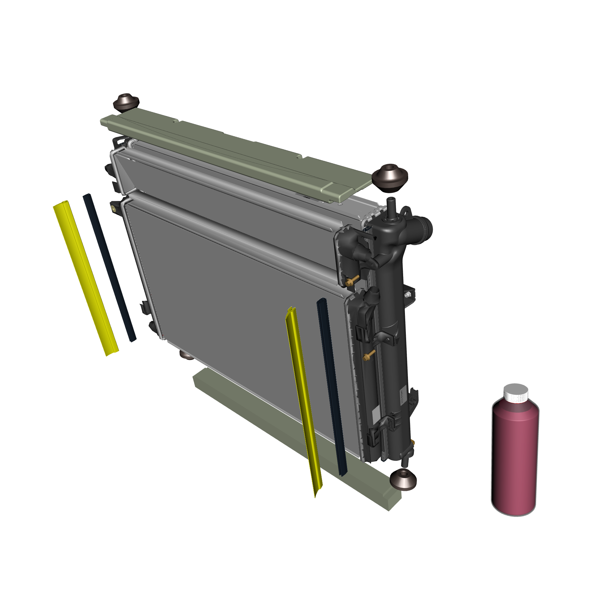 car: DBX,item_no: nan,quantity: 2,reference: DBX_PartsCatalogue-530201-10 Central Radiator Pack