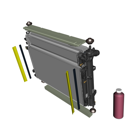 car: DBX,item_no: nan,quantity: 2,reference: DBX_PartsCatalogue-530201-10 Central Radiator Pack