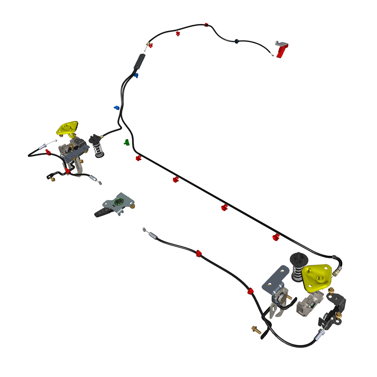 car:dbx,item_no:,quantity:2,reference:dbx_partscatalogue-310904 bonnet latch system
