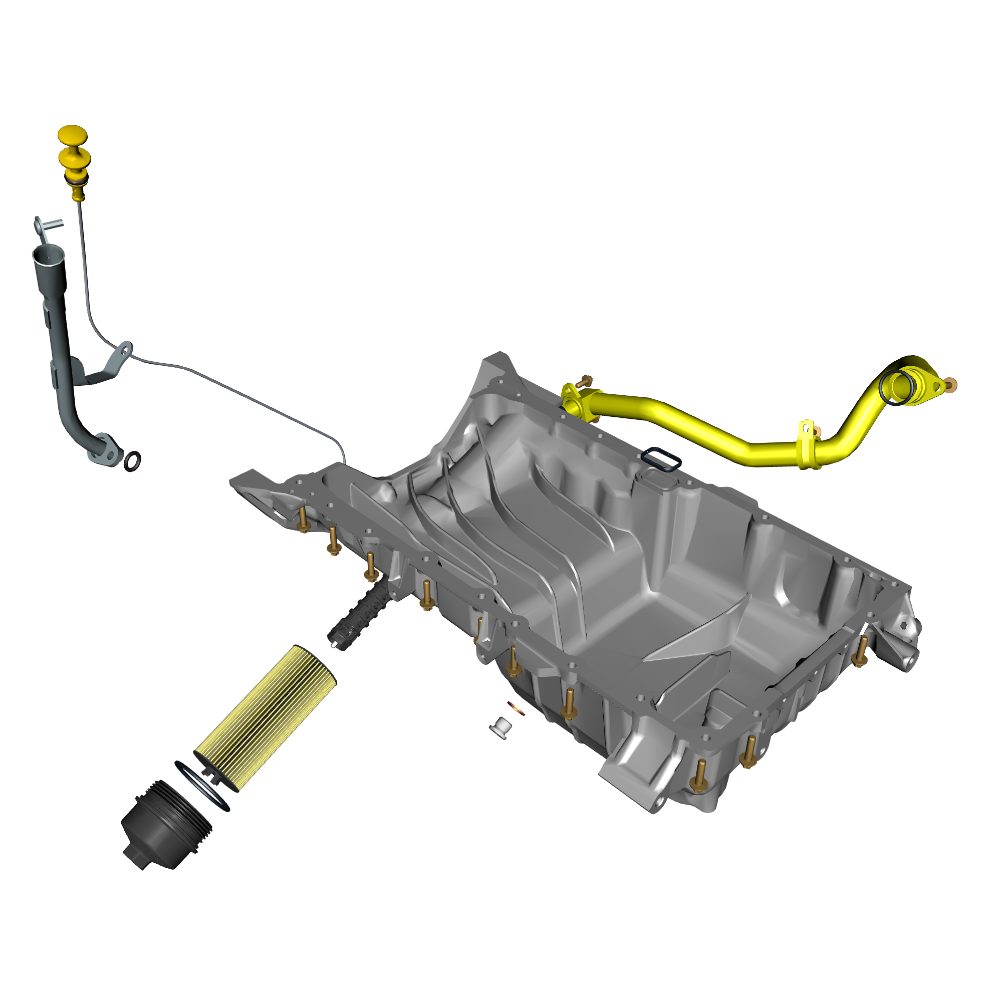 car: VANTAGE,item_no: nan,quantity: 1,reference: VANTAGE_19_PartsCatalogue-030201-10 Oil Pan & Filter