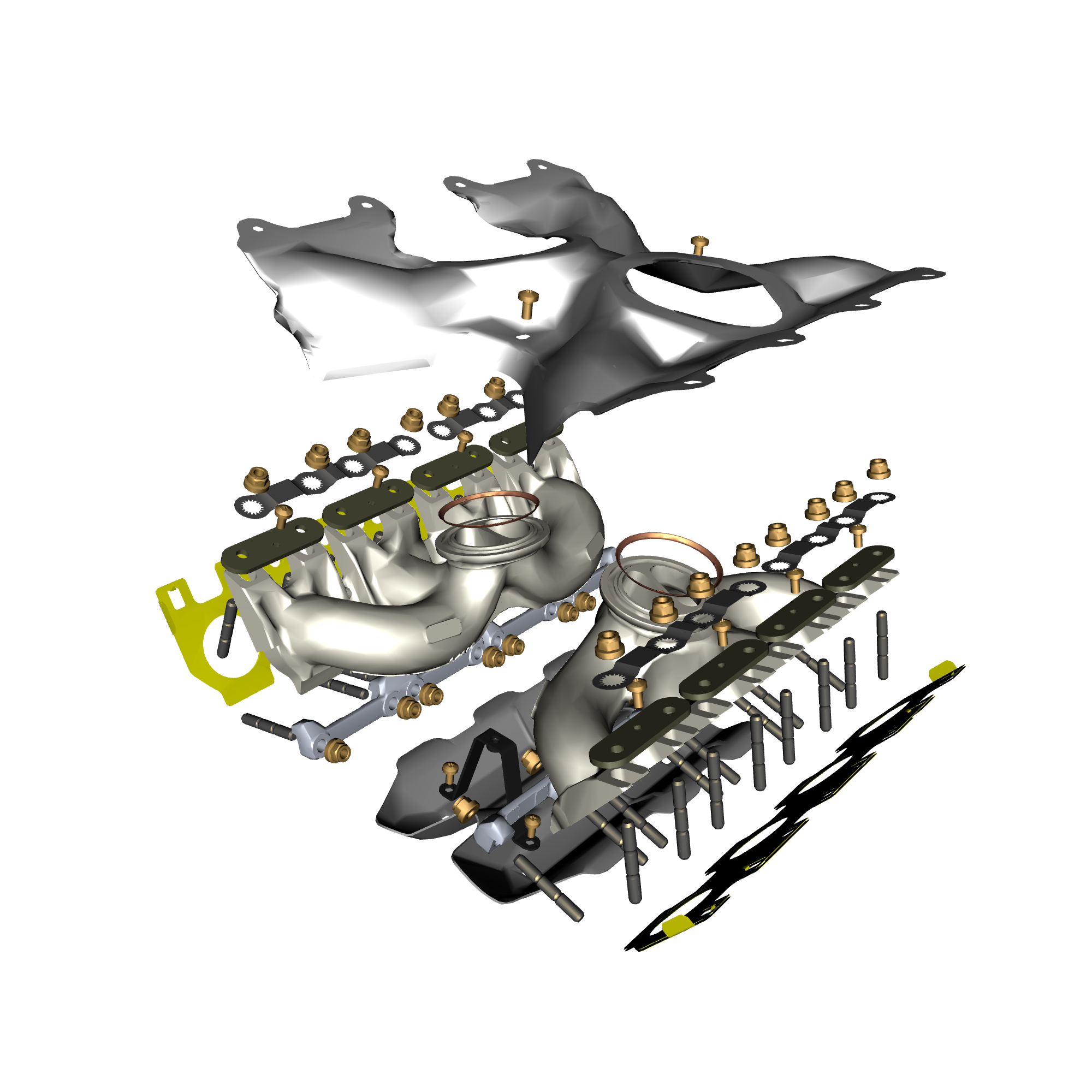 car: DB12,item_no: nan,quantity: 2,reference: DB12_24_PartsCatalogue-032112-10 Exhaust Manifold