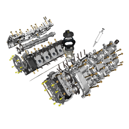 car: VANTAGE,item_no: nan,quantity: 18,reference: VANTAGE_25_PartsCatalogue-032103-10 Cylinder Head