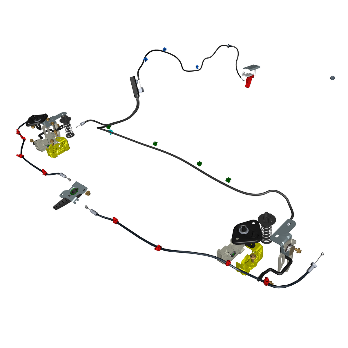 car: VANTAGE,item_no: nan,quantity: 2,reference: VANTAGE_25_PartsCatalogue-011403-10 Bonnet Latch System