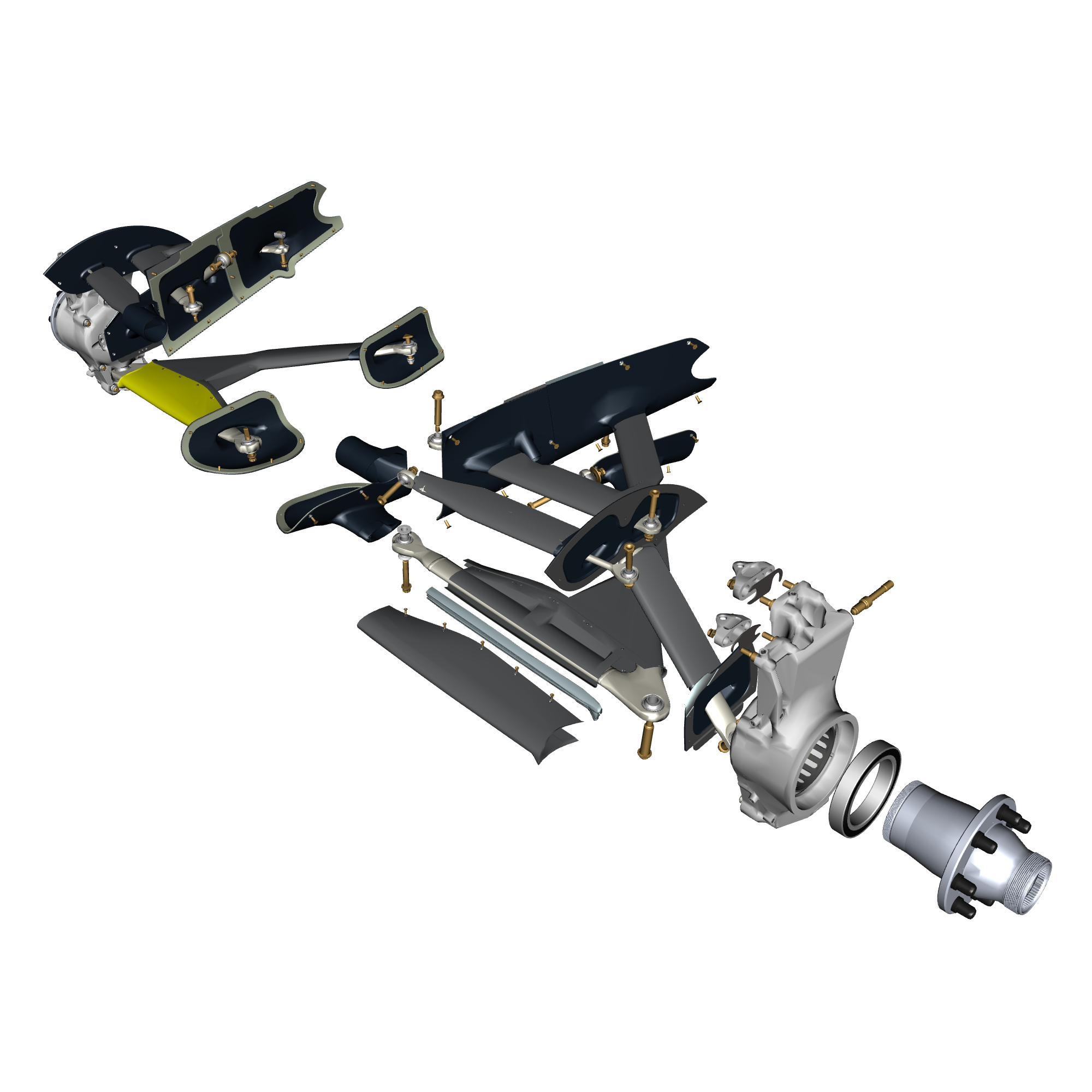 car: VALKYRIE,item_no: nan,quantity: 1,reference: VALKYRIE_PartsCatalogue-040102-10 Front Suspension