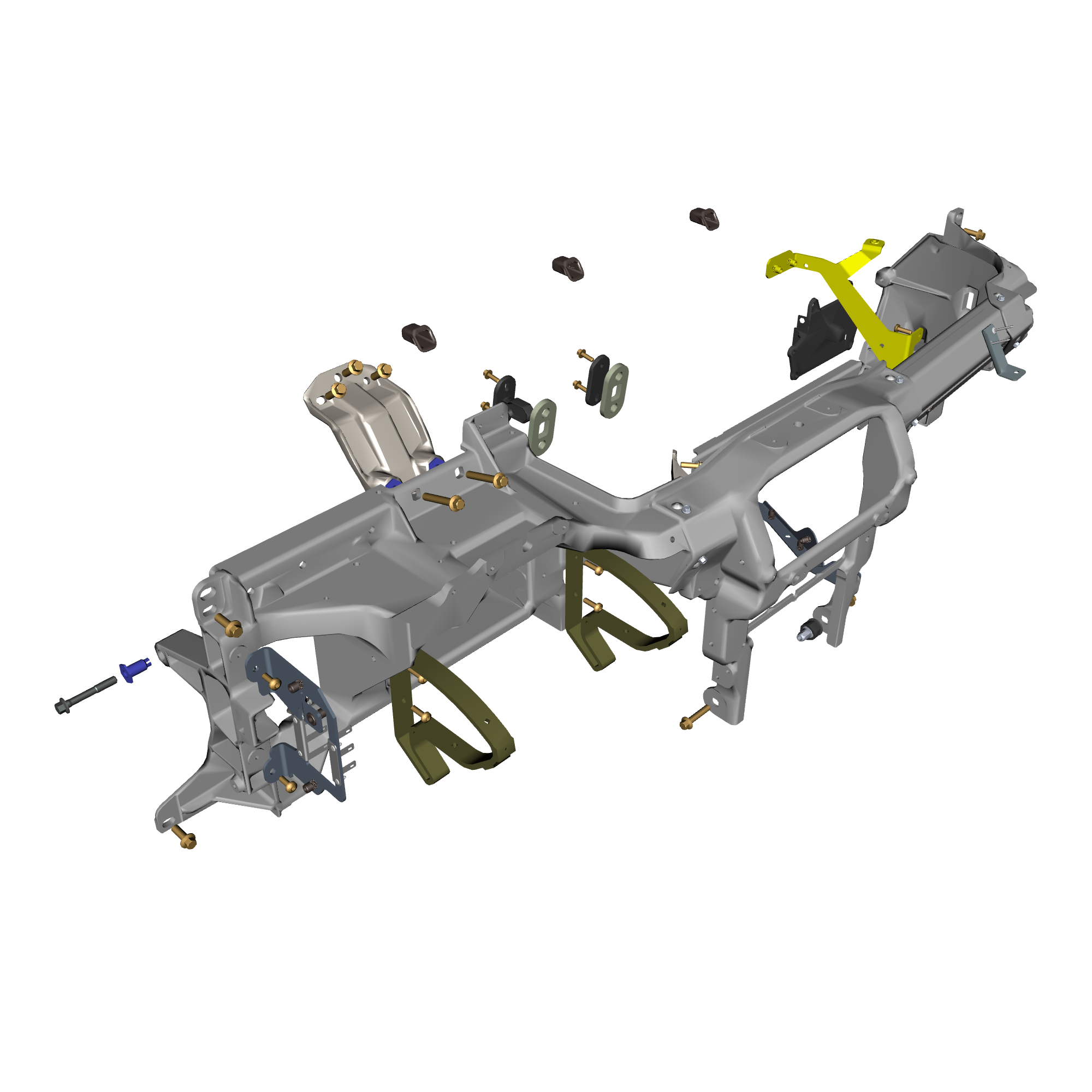 car: DBR22,item_no: nan,quantity: 1,reference: DBR22_PartsCatalogue-011201-10 Cross Car Beam