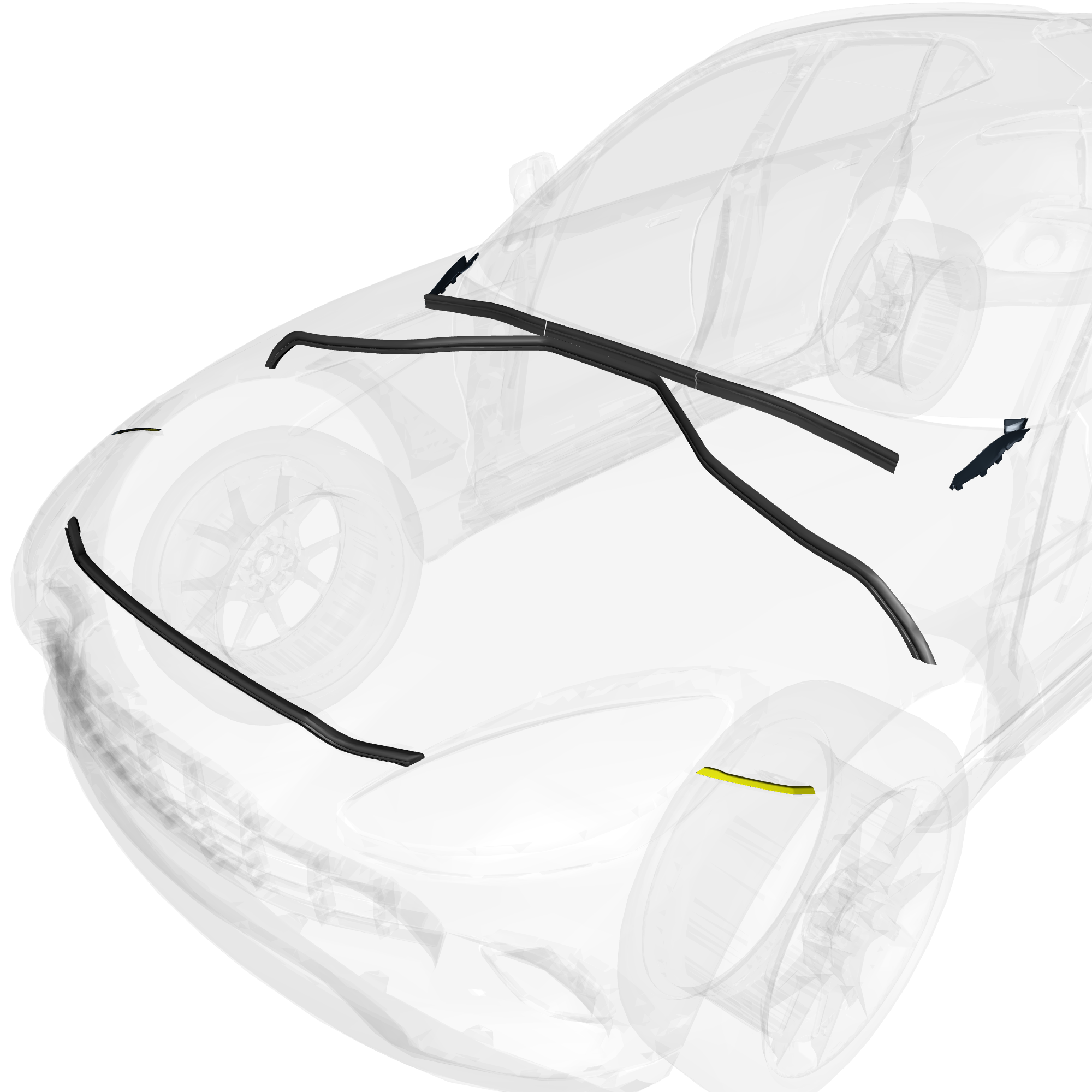 car: DBX,item_no: nan,quantity: 1,reference: DBX_PartsCatalogue-310504-10 Hood Weatherstrip