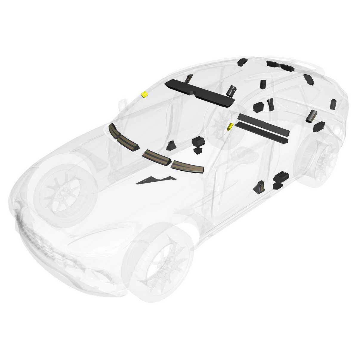 car: DBX,item_no: nan,quantity: 2,reference: DBX_PartsCatalogue-200501 NVH Baffles