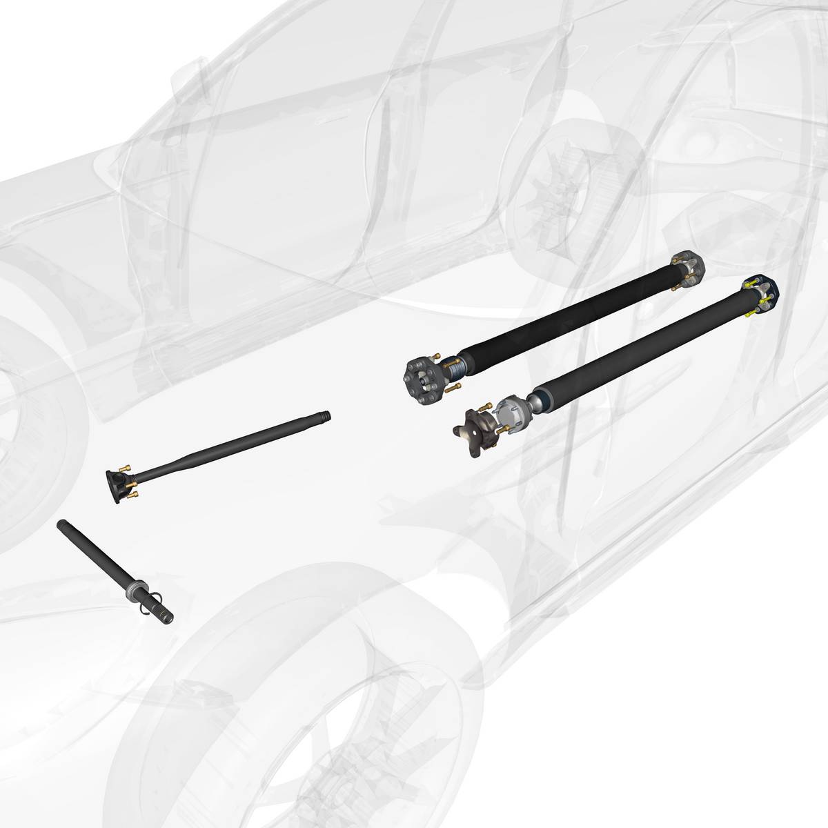car: DBX,item_no: nan,quantity: 4,reference: DBX_PartsCatalogue-510100 Propshafts