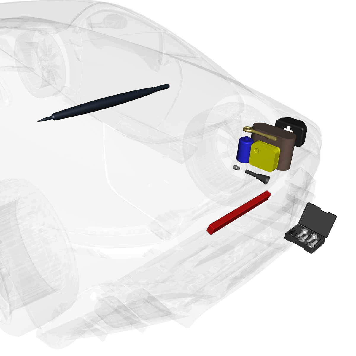 car: VANTAGE,item_no: nan,quantity: 1,reference: VANTAGE_25_PartsCatalogue-000200-10 Tools & Emergency