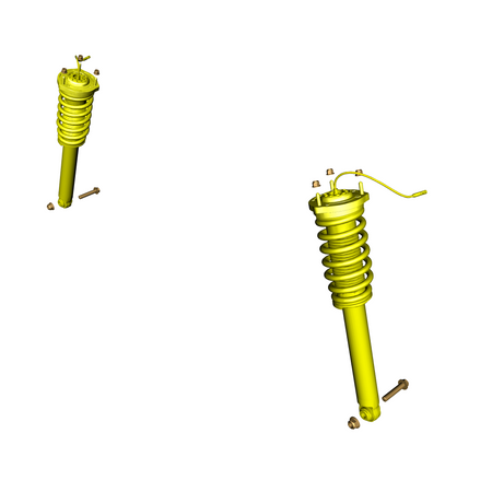 car: DBR22,item_no: nan,quantity: 2,reference: DBR22_PartsCatalogue-040301-10 Front Spring/Damper