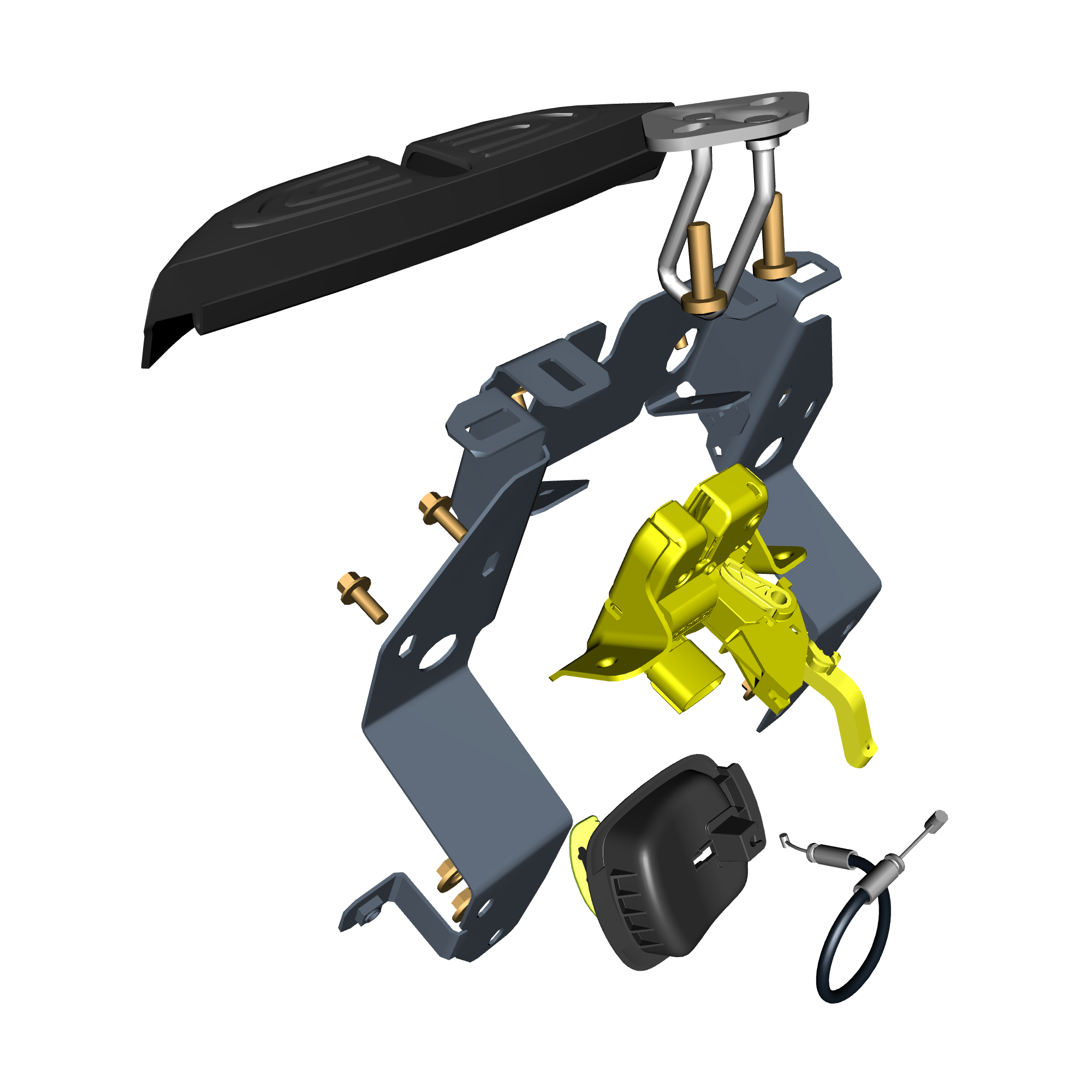 car: VANTAGE,item_no: nan,quantity: 1.0,reference: VANTAGE_19_PartsCatalogue-011405-20 Decklid Latch - Roadster