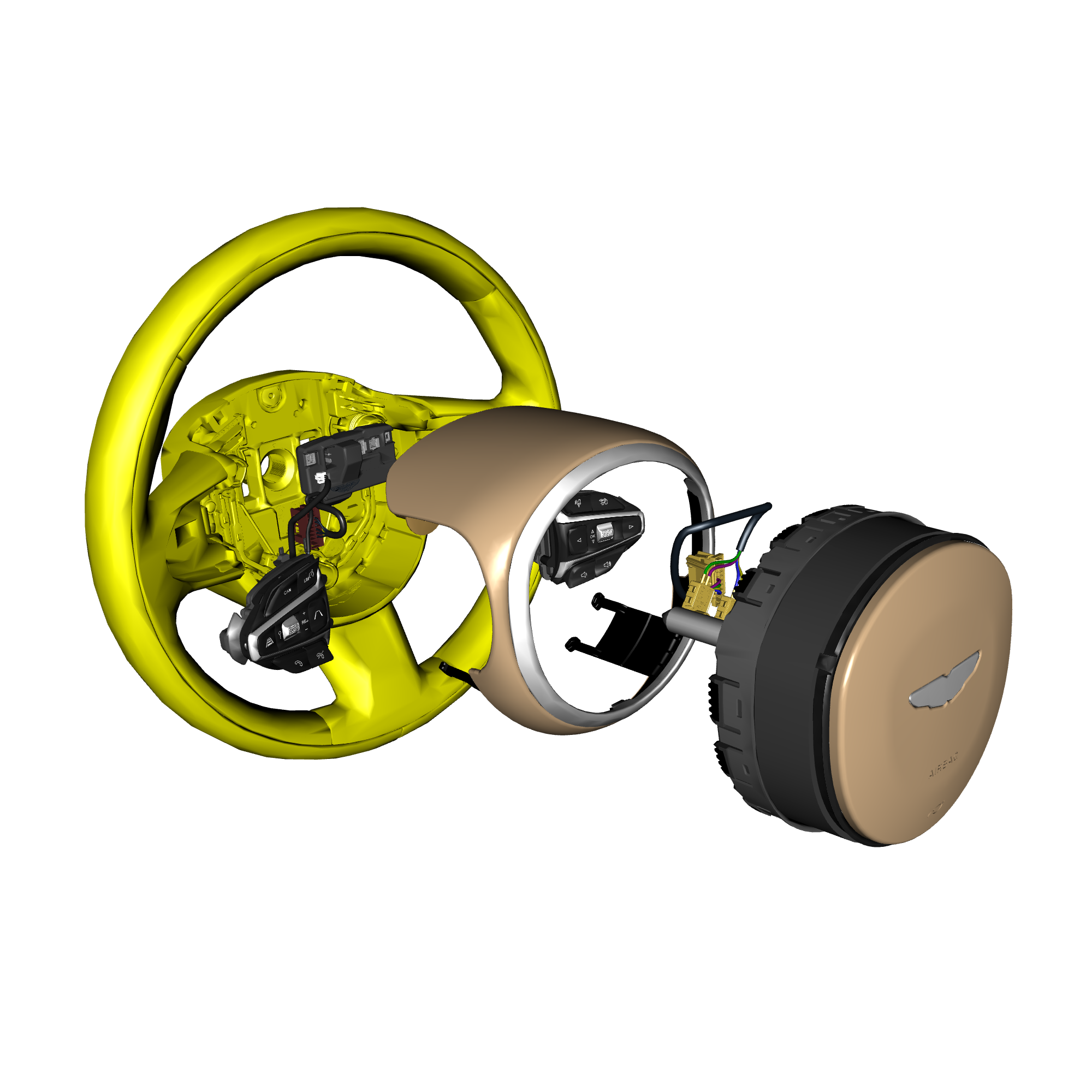 car: DBX,item_no: nan,quantity: 1,reference: DBX_PartsCatalogue-230500 Steering Wheel