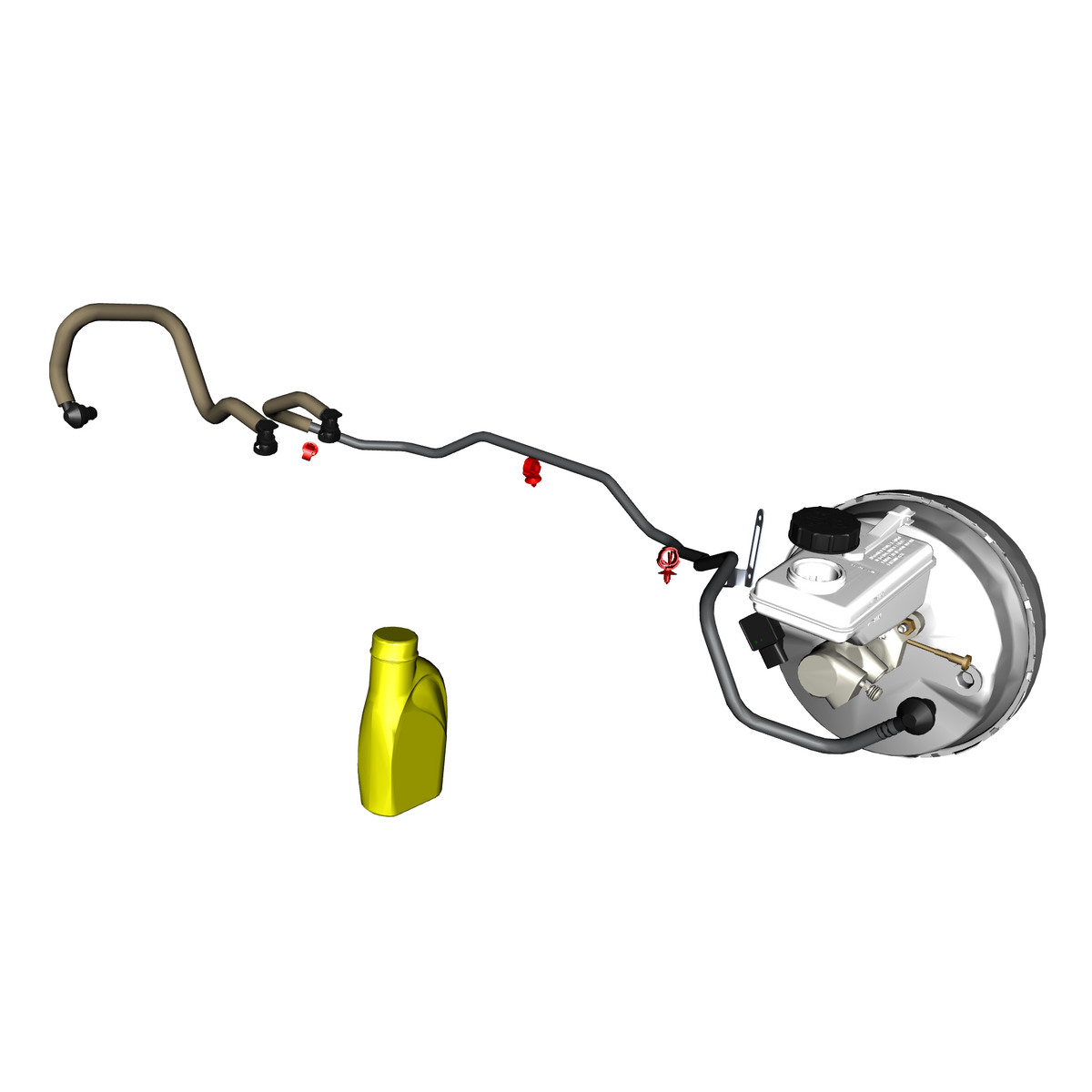 car:VANTAGE,item_no:,quantity:A/R,reference:VANTAGE_25_PartsCatalogue-060700-10 Power Brake