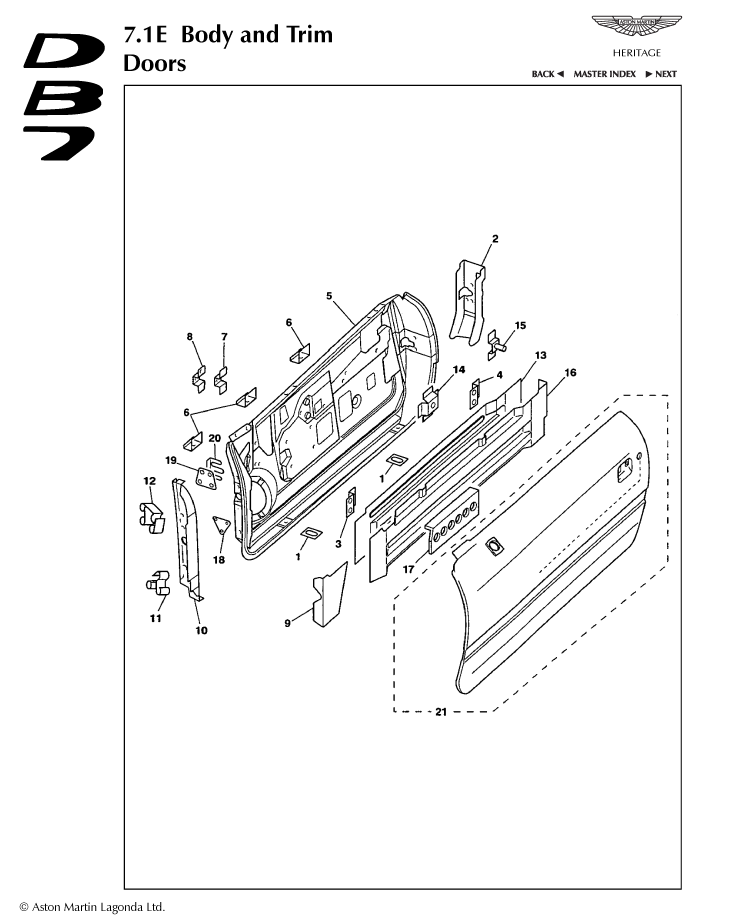 car: DB7 97,item_no: 3,quantity: 1,reference: DB7_97_1-DB7_97_7.1e