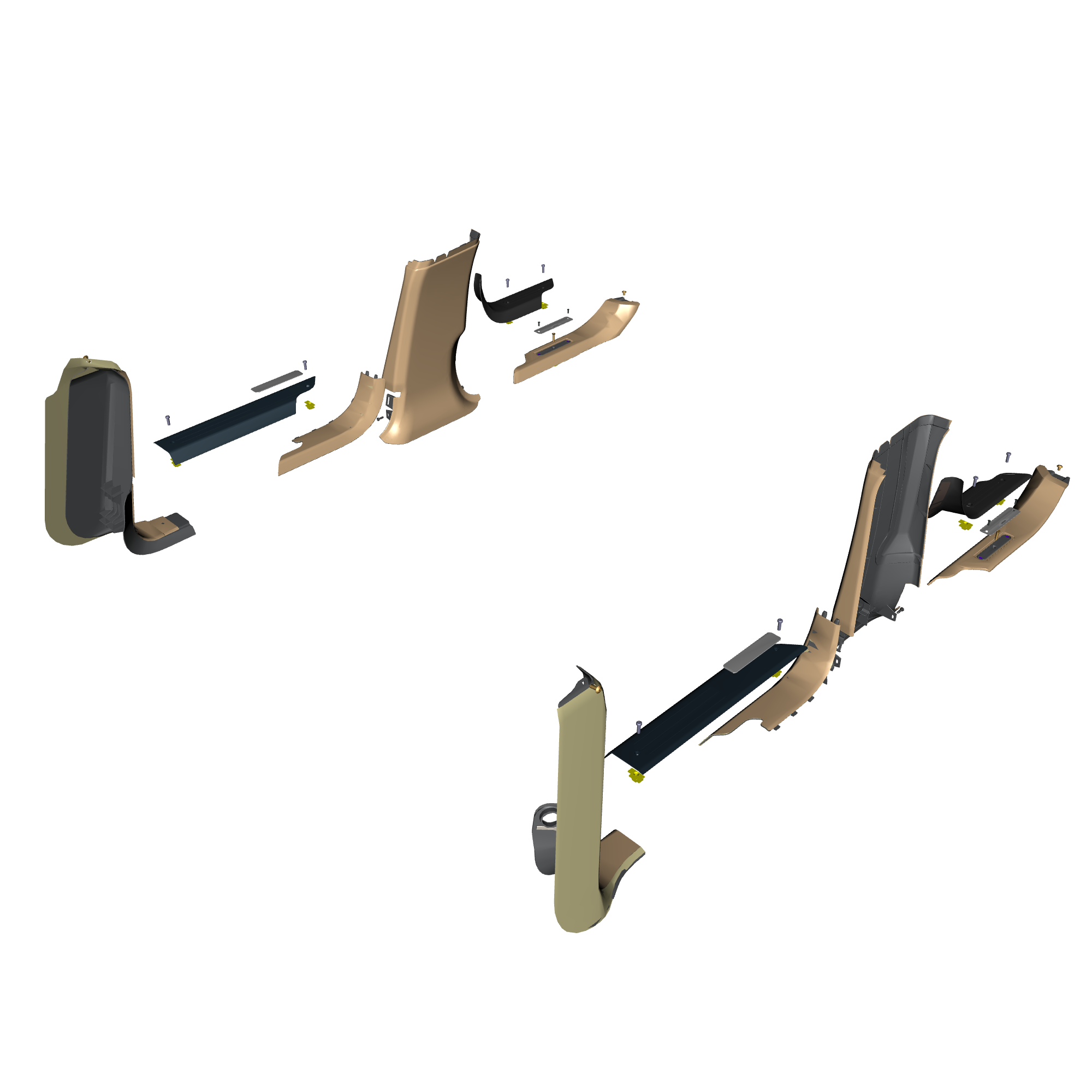 car: TARAF,item_no: nan,quantity: 10,reference: TARAF_PartsCatalogue-010510-01 Lower Pillar & Sill Trim