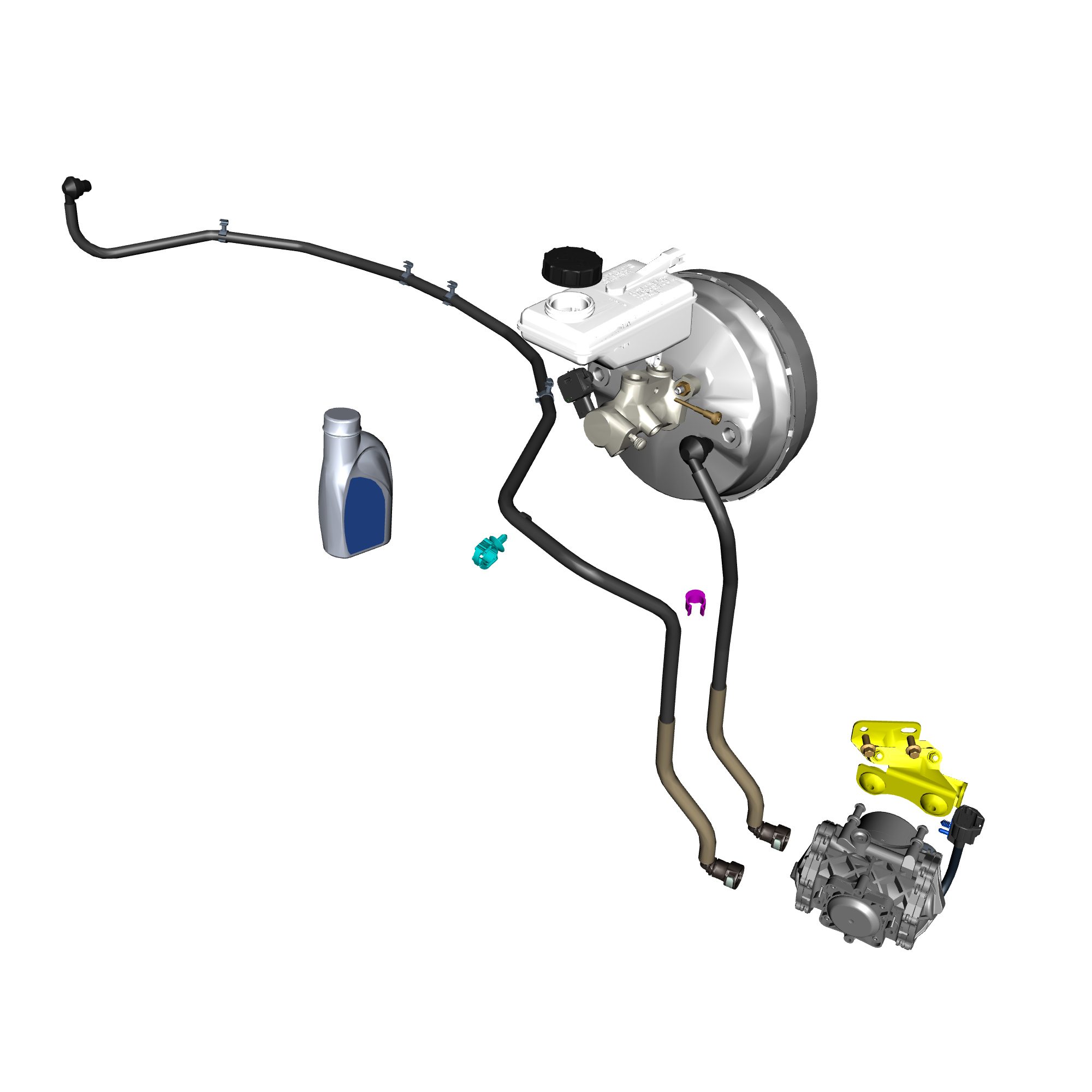 car: VANQUISH,item_no: nan,quantity: 1,reference: VANQUISH_25_PartsCatalogue-060700 Power Brake