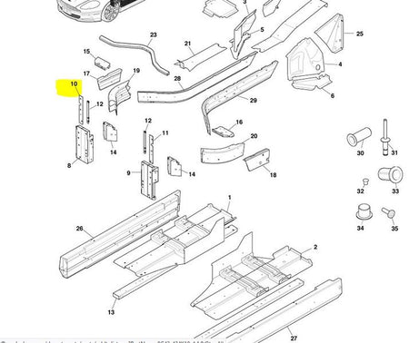 Image of LARGE NUTPLATE UPPER TUNNEL BRACE