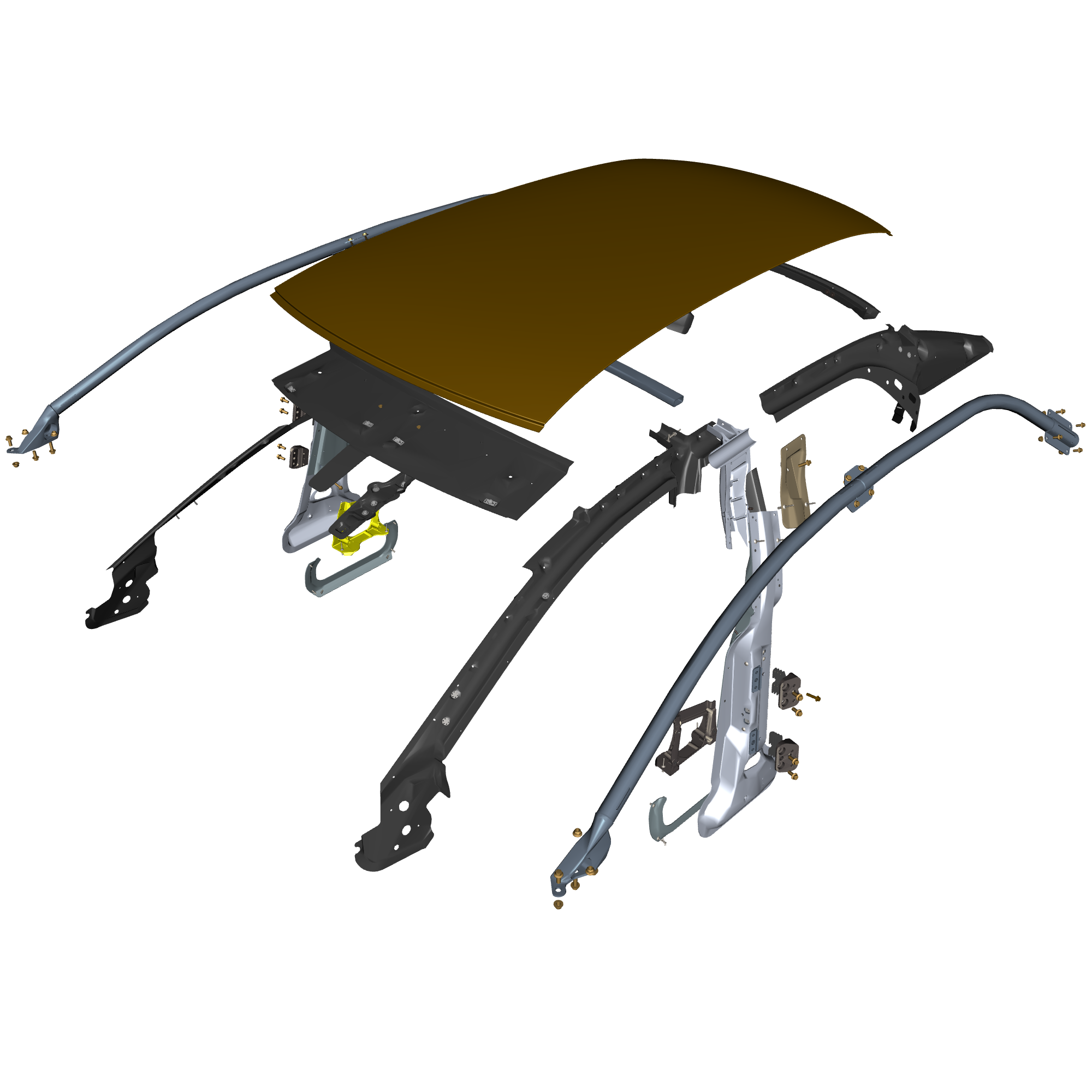 car:taraf,item_no:,quantity:1,reference:taraf_partscatalogue-010104-01 roof and cross member