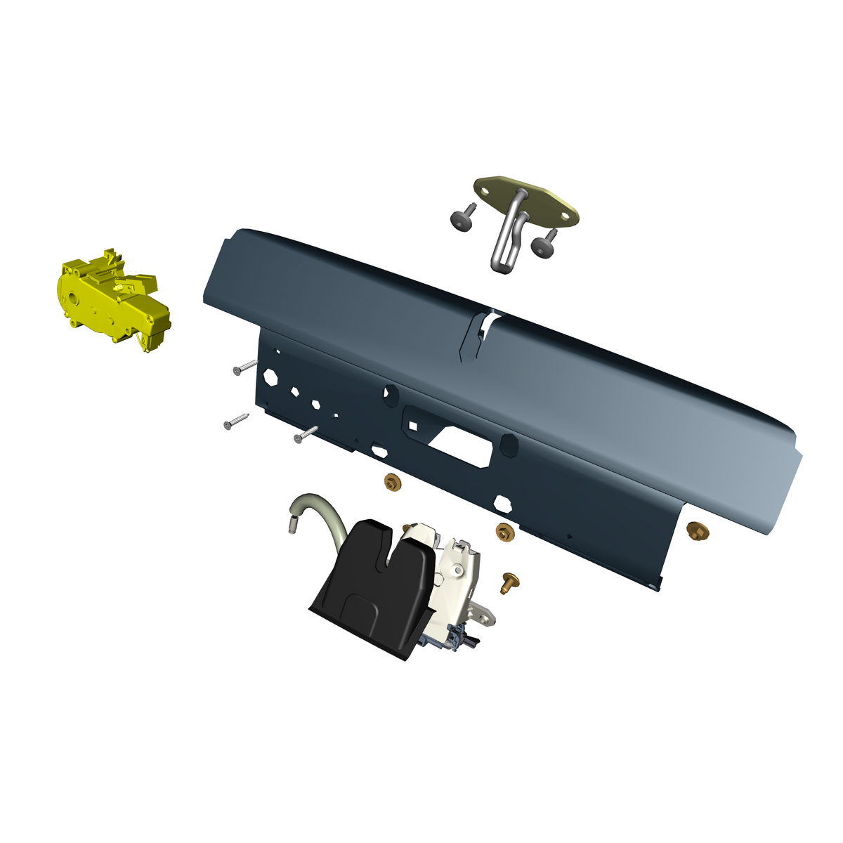 car: TARAF,item_no: nan,quantity: 1,reference: TARAF_PartsCatalogue-011409-01 Rear Closure Latch