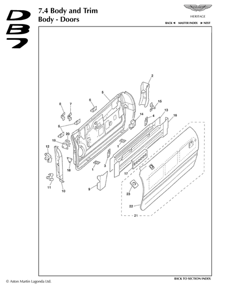car: DB7 95,item_no: 21,quantity: 1,reference: DB7_95_1-DB7_95_7.4