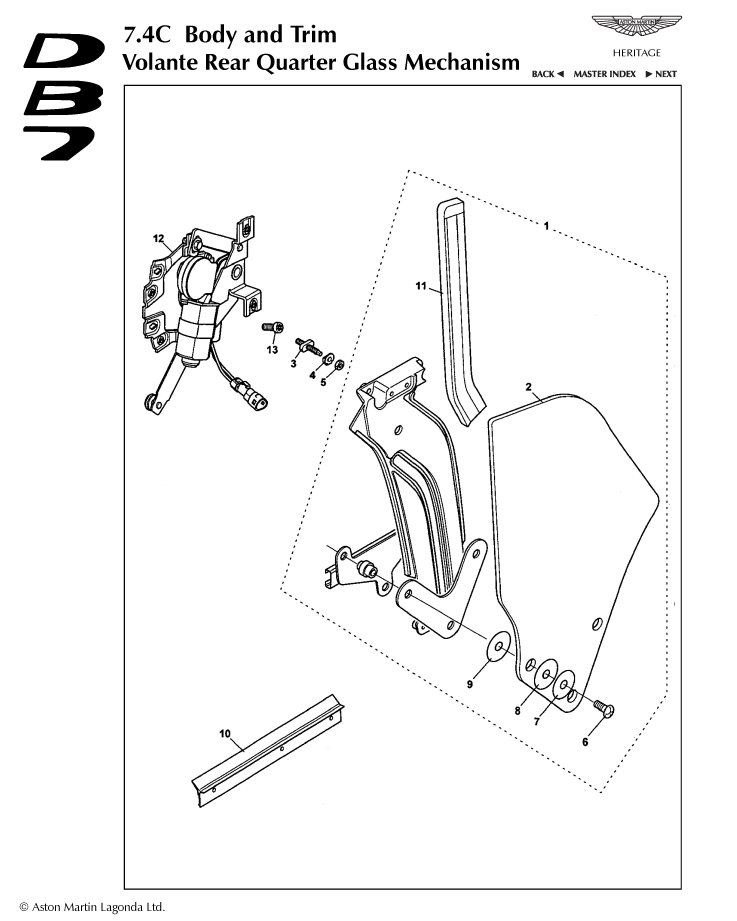 car: DB7 97,item_no: 13,quantity: 8,reference: DB7_97_1-DB7_97_7.4c