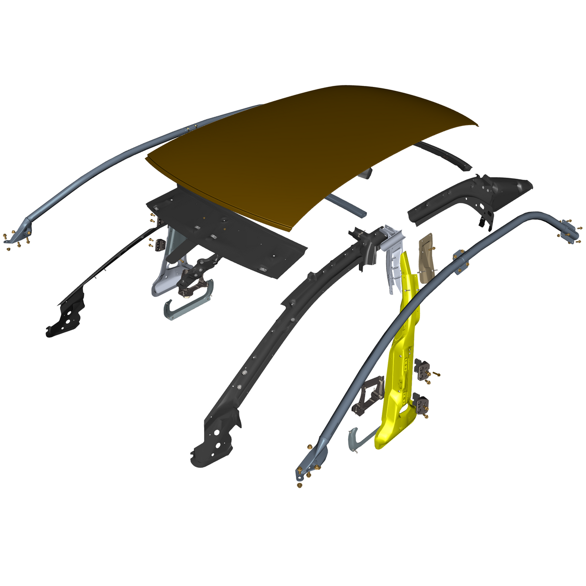 car:taraf,item_no:,quantity:1,reference:taraf_partscatalogue-010104-01 roof and cross member