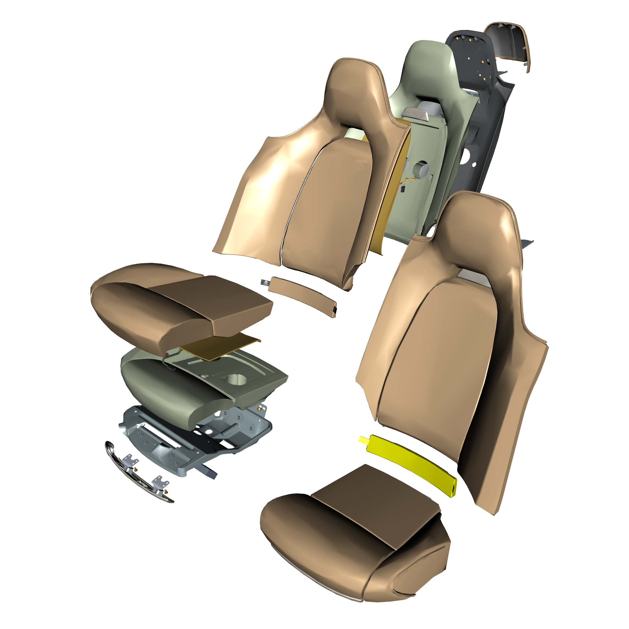 car:taraf,item_no:,quantity:1.0,reference:taraf_partscatalogue-011010-01 second row seats